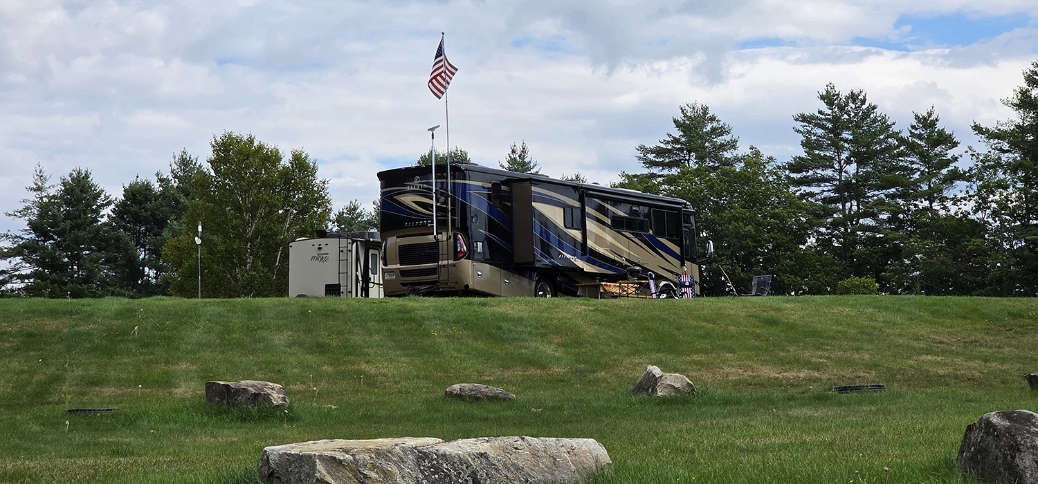 Room for big rigs at Stonybrook Campground