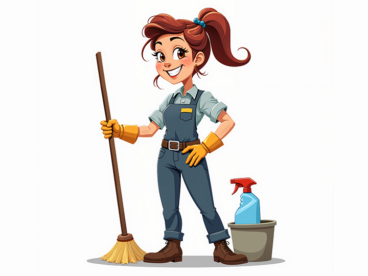 Camera Shy Lyn Drew - Cleaning Maintenance