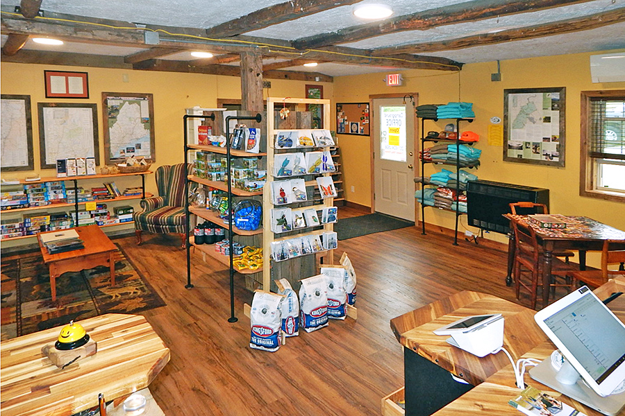 Lobby area at Stonybrook Campground