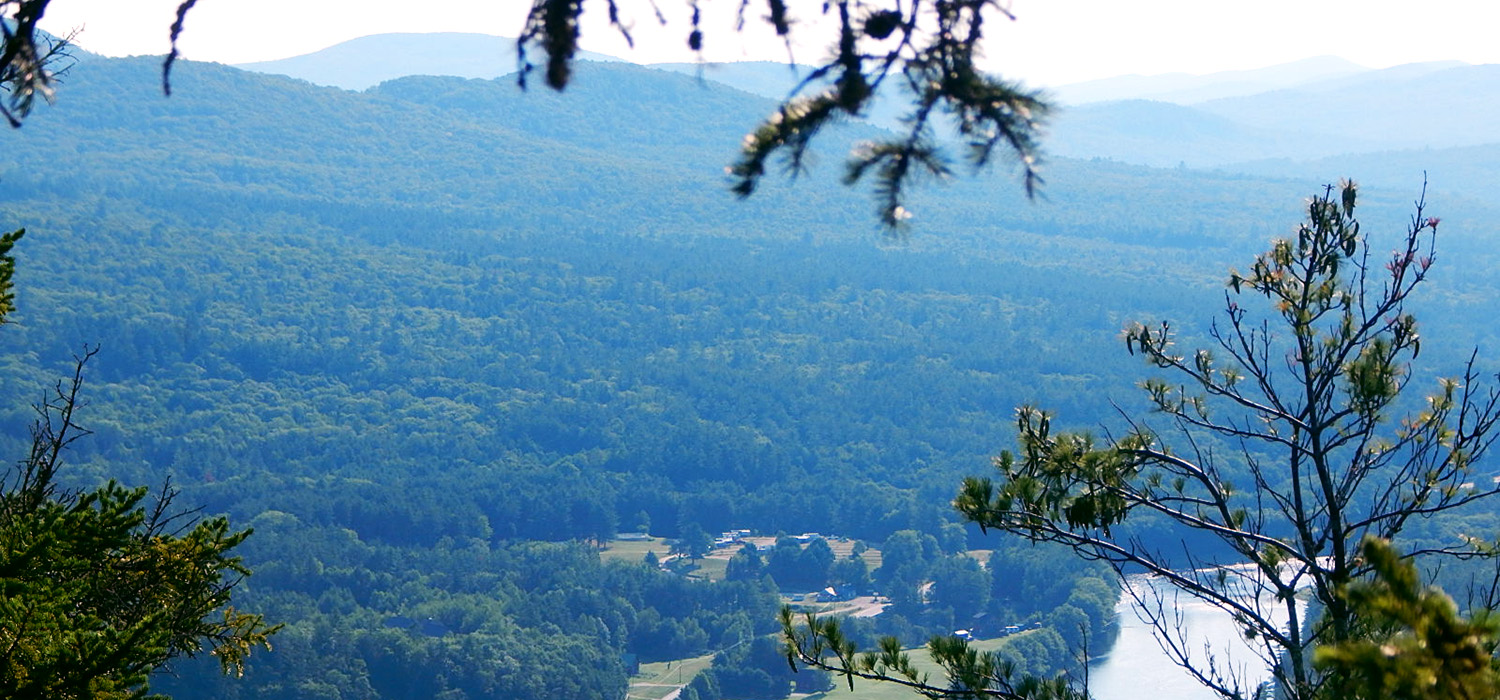 Nestled in the mountains at Stonybrook Campground