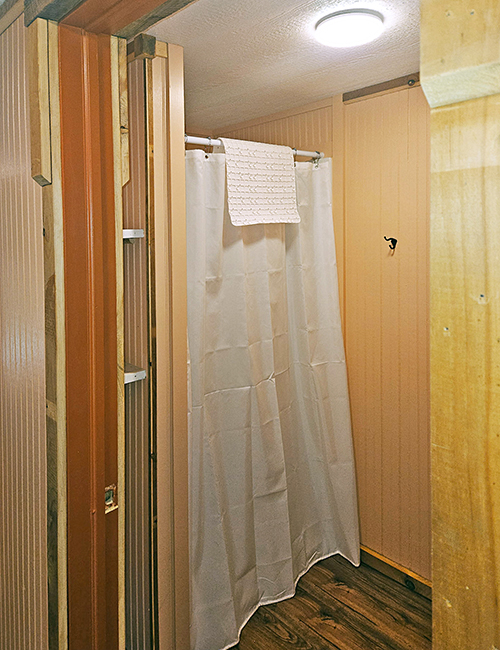 Shower Stall at Stonybrook Campground